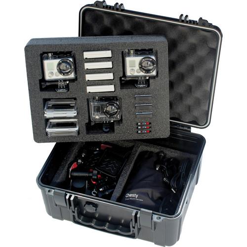 Go Professional Cases XB-653 Case for Three GoPro Cameras XB-653