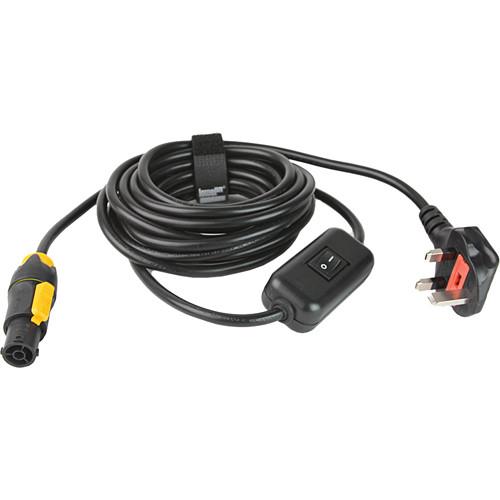 Lowel Powercon Switched AC Cable for Prime Location LED PC1-802, Lowel, Powercon, Switched, AC, Cable, Prime, Location, LED, PC1-802