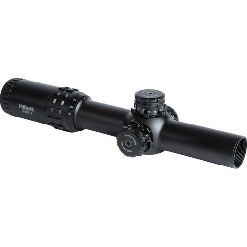 Millett 1-6x24 DMS-1 Riflescope with Illuminated BCR-1 BK81624