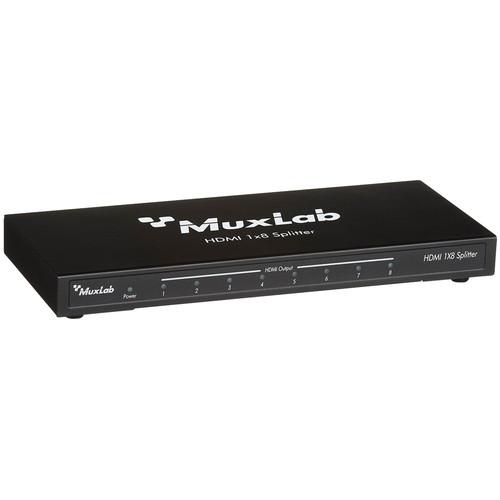 MuxLab  HDMI 1 x 8 Splitter 500422