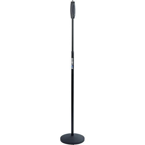 QuikLok A-988 Straight Microphone Stand with One-Handed A988BK