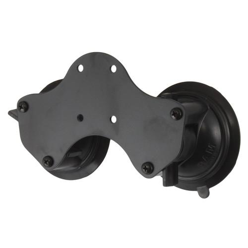 RAM MOUNTS RAM Double Suction Cup Base RAM-B-189BU