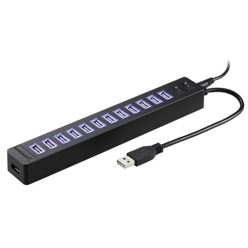 Sabrent 13-Port USB 2.0 Hub with Power Adapter HB-U14P
