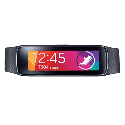 Samsung Gear Fit Smartwatch (Charcoal Black) SM-R3500ZKAXAR