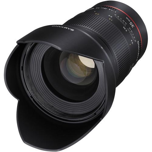 Samyang 35mm f/1.4 AS UMC Lens for Canon EF (AE Chip) SYAE35M-C, Samyang, 35mm, f/1.4, AS, UMC, Lens, Canon, EF, AE, Chip, SYAE35M-C