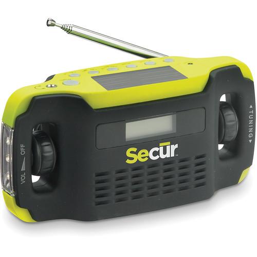Secur Digital Solar Radio & LED Flashlight SCR-SP-2000, Secur, Digital, Solar, Radio, LED, Flashlight, SCR-SP-2000,