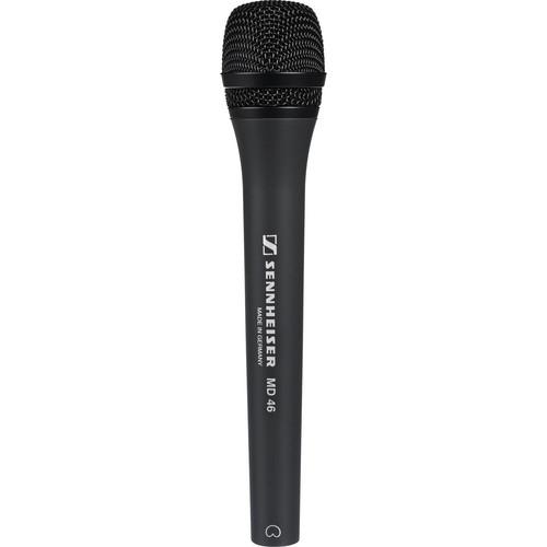 Sennheiser MD 46 Handheld Microphone with Microphone Flag ENG, Sennheiser, MD, 46, Handheld, Microphone, with, Microphone, Flag, ENG