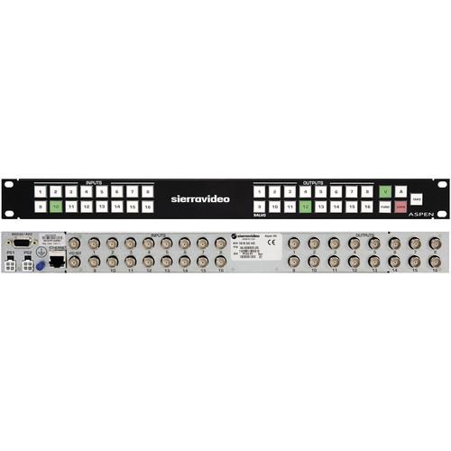 Sierra Video Aspen 1616HD-3G Video Router 1616HD-3G