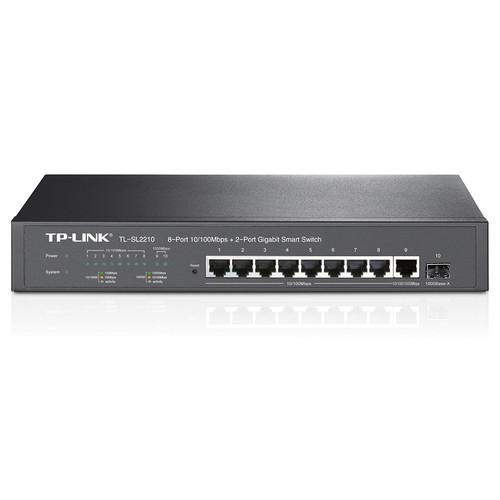 TP-Link TL-SL2210 8-Port 10/100Mbps   2-Port Gigabit TL-SL2210, TP-Link, TL-SL2210, 8-Port, 10/100Mbps, , 2-Port, Gigabit, TL-SL2210