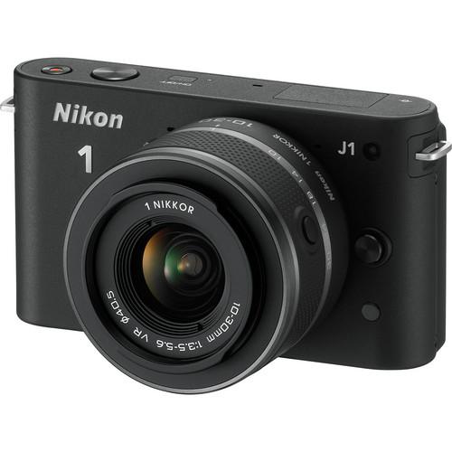 Used Nikon 1 J1 Mirrorless Digital Camera with 10-30mm VR 27526B, Used, Nikon, 1, J1, Mirrorless, Digital, Camera, with, 10-30mm, VR, 27526B