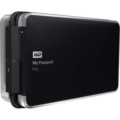 WD 4TB My Passport Pro Portable RAID Storage WDBRNB0040DBK-NESN