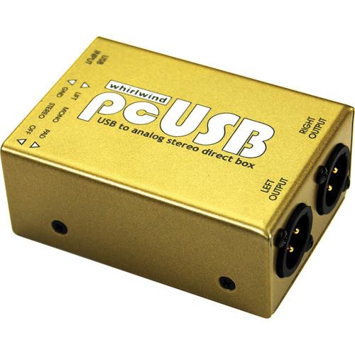 Whirlwind pcUSB - Computer Audio USB Interface PCUSB
