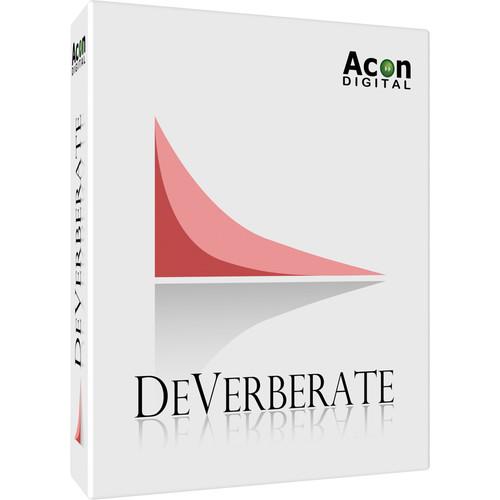 Acon Digital DeVerberate - Reverb Reduction Plug-In 11-30200, Acon, Digital, DeVerberate, Reverb, Reduction, Plug-In, 11-30200,