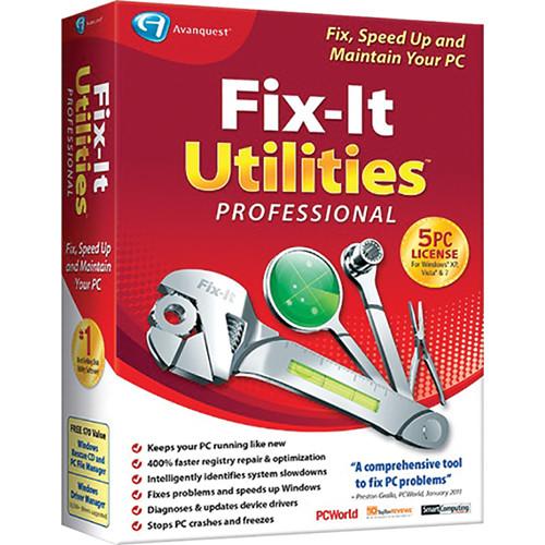 Avanquest Fix-It Utilities 15 Professional FIXIT15, Avanquest, Fix-It, Utilities, 15, Professional, FIXIT15,
