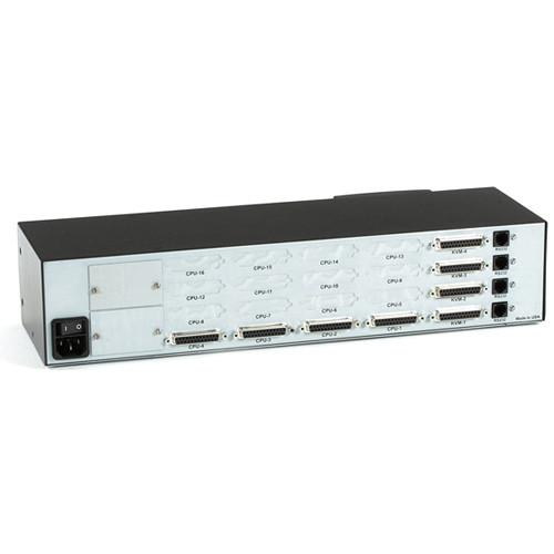 Black Box Matrix ServSwitch for PC with 4 Users x 4 SW764A-R3, Black, Box, Matrix, ServSwitch, PC, with, 4, Users, x, 4, SW764A-R3