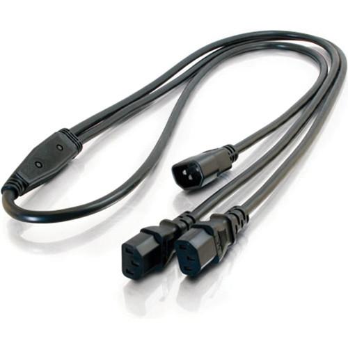 C2G  6' 16 AWG 1-to-2 Power Cord Splitter 29818
