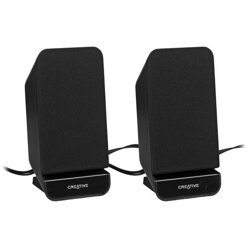 Creative Labs A60 2.0 Desktop Speakers (Black) 51MF1635AA003