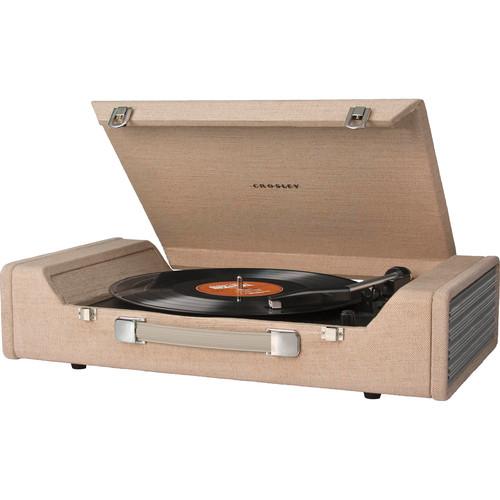 Crosley Radio Nomad Portable Turntable with USB and CR6232A-BR, Crosley, Radio, Nomad, Portable, Turntable, with, USB, CR6232A-BR