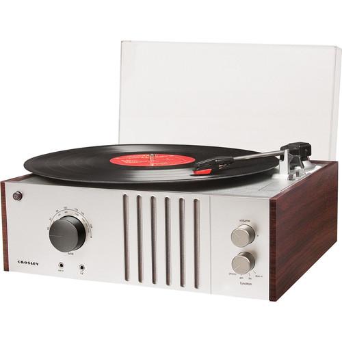 Crosley Radio Player Turntable with AM/FM Radio and CR6017A-MA