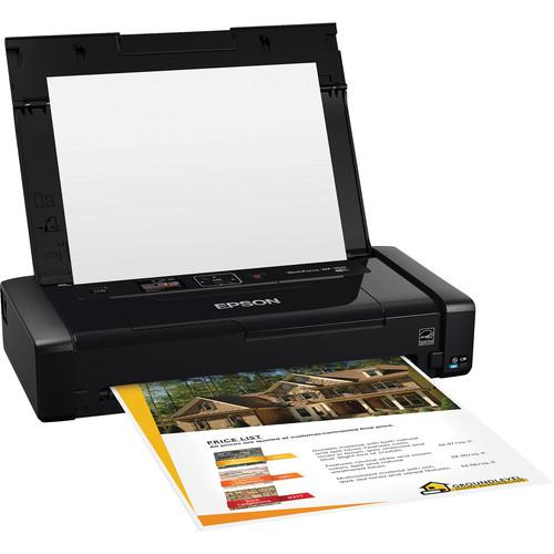 Epson WorkForce WF-100 Wireless Mobile Inkjet Printer C11CE05201