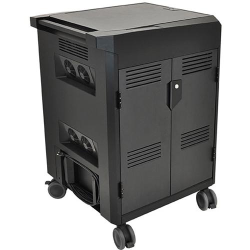 Ergotron PowerShuttle Laptop Management Cart (Black) 24-246-085, Ergotron, PowerShuttle, Laptop, Management, Cart, Black, 24-246-085