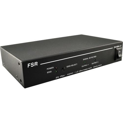FSR  1x2 HDMI Distribution Amplifier DV-HDA-12, FSR, 1x2, HDMI, Distribution, Amplifier, DV-HDA-12, Video