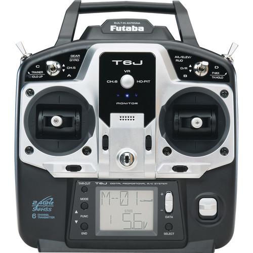 Futaba 6J 6-Channel, 2.4 GHz Computer Radio FUTK6000