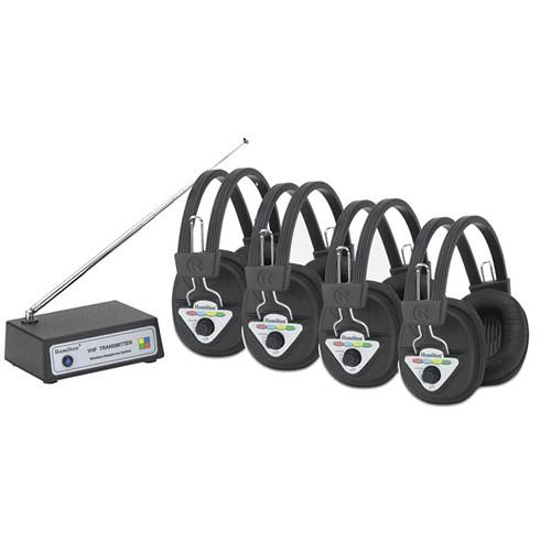 HamiltonBuhl W4-BT 4-Station Bluetooth Wireless Listening W4-BT, HamiltonBuhl, W4-BT, 4-Station, Bluetooth, Wireless, Listening, W4-BT