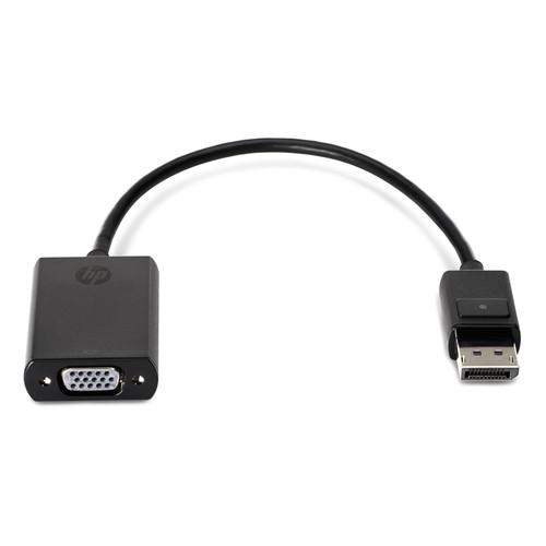 HP  DisplayPort to VGA Adapter (Black) F7W97AA