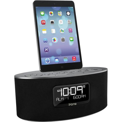 iHome iDL46 Stereo Dual Alarm Clock Radio iPad, iPhone, IDL46GC