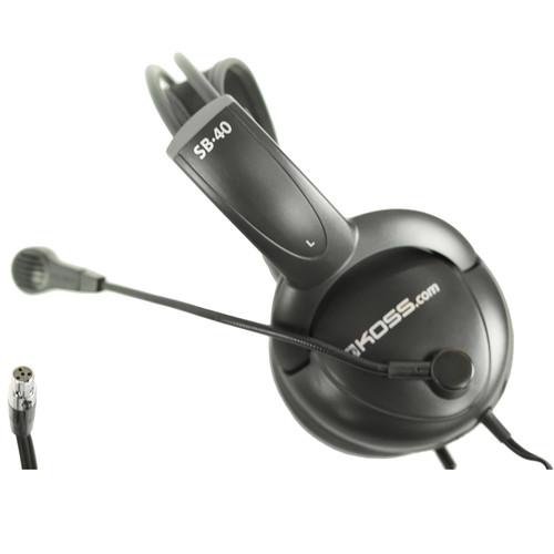 Korg Koss SB40 Headphones with TA4FL Connector for Korg SB40GEC, Korg, Koss, SB40, Headphones, with, TA4FL, Connector, Korg, SB40GEC