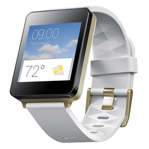 LG  G Watch (White Gold) LGW100.AUSAWG