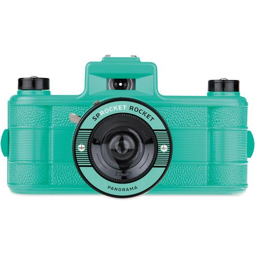 Lomography Sprocket Rocket Superpop! 35mm Film Camera HP400TEAL