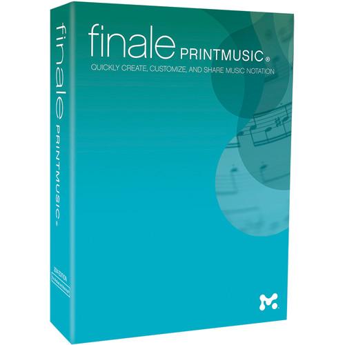 MakeMusic Finale PrintMusic - Notation and Composition PHL14