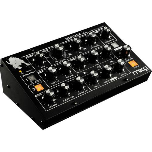 Moog Minitaur Analog Bass Synthesizer (Black) TBP-002, Moog, Minitaur, Analog, Bass, Synthesizer, Black, TBP-002,