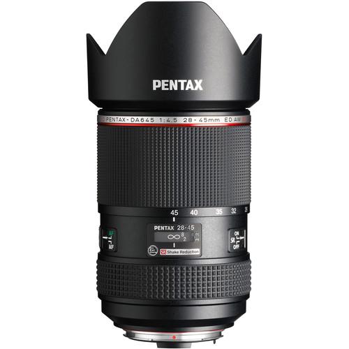Pentax HD PENTAX-DA645 28-45mm f/4.5 ED AW SR Lens 26390, Pentax, HD, PENTAX-DA645, 28-45mm, f/4.5, ED, AW, SR, Lens, 26390,