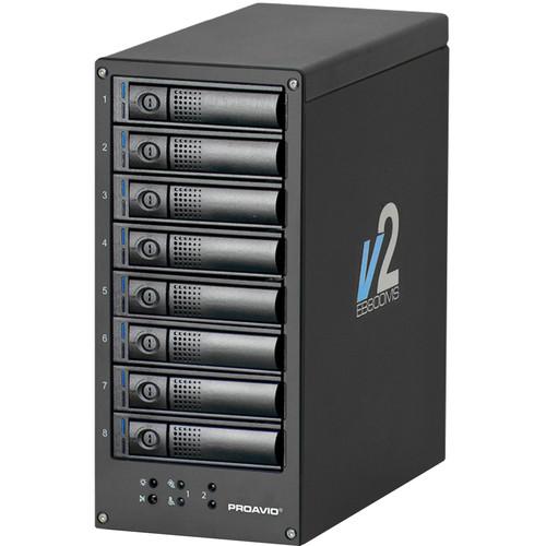 Proavio EB800MS V2 8-Bay 12G SAS Desktop Storage EB800MSV2