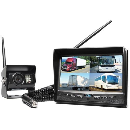 Rear View Safety Digital Wireless Quad Camera System RVS-CW-CAM
