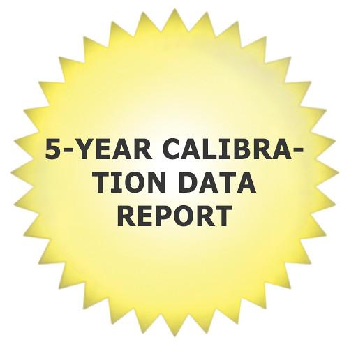 Tektronix 5-Year Calibration Data Report for ECO8000 ECO8000D5