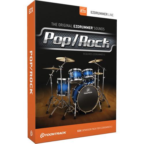 Toontrack Pop/Rock EZX - Expansion Pack for EZdrummer TT288SN