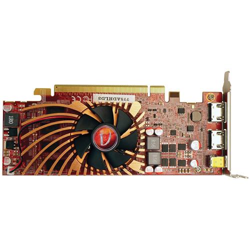 VisionTek Radeon HD 7750 3M 4K UHD 3-Monitor Graphics Card, VisionTek, Radeon, HD, 7750, 3M, 4K, UHD, 3-Monitor, Graphics, Card