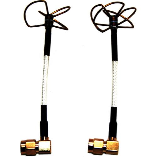 3DR Clover Leaf Antenna Kit (Right Angle, Pair) WLS-KIT-0004