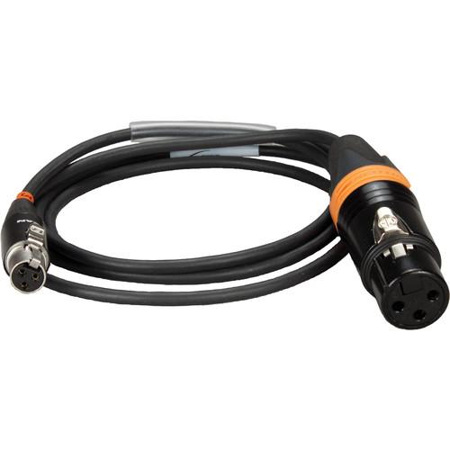 Ambient Recording Adapter Cable XLR-3F To TA3F For M-Box, Ambient, Recording, Adapter, Cable, XLR-3F, To, TA3F, For, M-Box