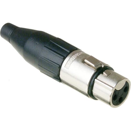 Amphenol AC Series XLR Female Cable Connector with Standard AC3F