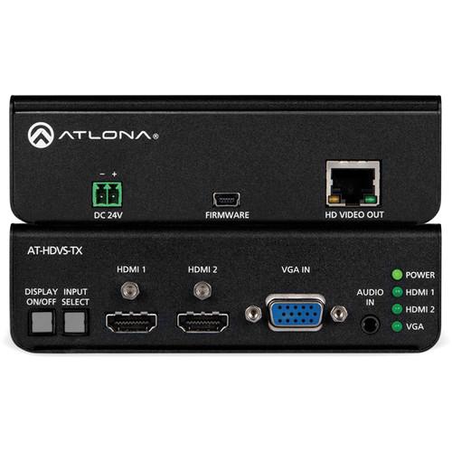 Atlona AT-HDVS-TX VGA/Audio and 2 HDMI to HDBaseT AT-HDVS-TX, Atlona, AT-HDVS-TX, VGA/Audio, 2, HDMI, to, HDBaseT, AT-HDVS-TX,