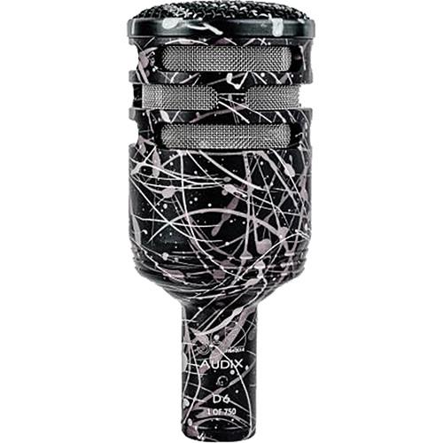 Audix D6 Dynamic Kick Drum Microphone (Limited Edition) D6A