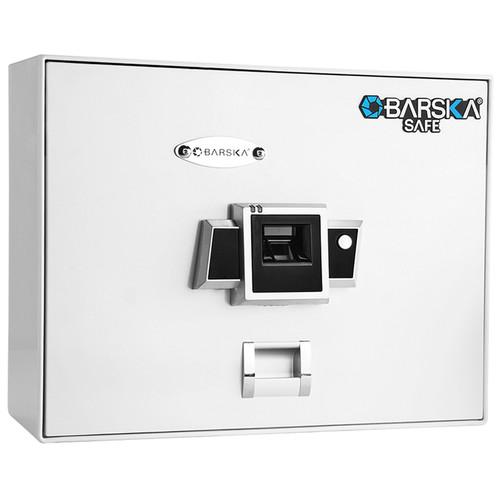 Barska  BX-200 Biometric Safe (White) AX12402
