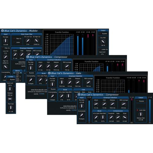 Blue Cat Audio Dynamics All-In-One Dynamics Processing 11-31241, Blue, Cat, Audio, Dynamics, All-In-One, Dynamics, Processing, 11-31241