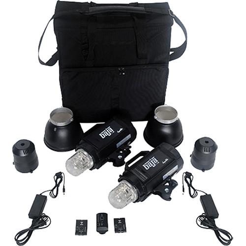 Dynalite Baja B4 Battery Powered 2-Monolight Kit BK4-2200B