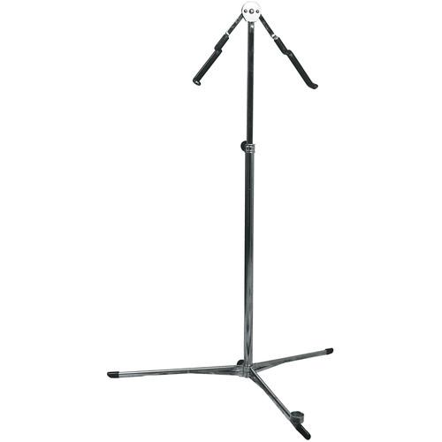 Hamilton Stands KB550 Classic Double Bass Stand (Chrome) KB550, Hamilton, Stands, KB550, Classic, Double, Bass, Stand, Chrome, KB550